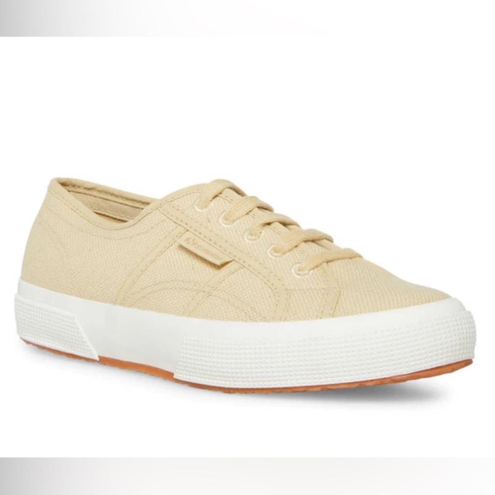 2750 ORGANIC CANVAS NATURAL SUPERGA, SZ US 6